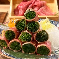 黄金出汁しゃぶと江戸前寿司 肉のあさつ 梅田お初天神店 - 