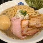 西永福の煮干箱 - 特製煮干しラーメン+レンコン
