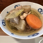 串ひで - 料理写真:鶏豆腐。絶品です！