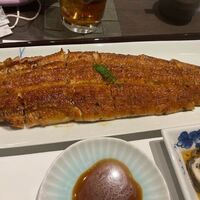 うなぎ処 山道 - 鰻は備長炭で焼かれているので外はカリッと中はフワフワの食感、タレは甘すぎずあっさりとした感じの鰻に仕上がってましたよ。
                     