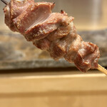 焼鳥 谷口 - 砂ずりのえんがわ