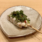 焼鳥 谷口 - 梅シソささみ