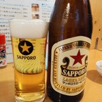 Naoraisu Tando Miya - ラガービール赤星550円