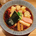中華soba いそべ - 黒旨特製ワンタン麺_¥1,150