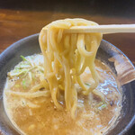麺屋 桜 - 味たま入りつけ麺 麺2