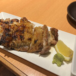 Katsugyo Shunsai Kushiyaki Tokoro Torimasa - 鶏のもも肉網焼き　880円