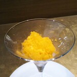 シャテーニュ - みかんのシャーベット