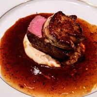tcc GINZA - 黒毛和牛の牛フィレ肉とフォアグラのロッシーニ風