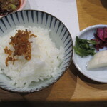 京都 和束荘 - 御飯