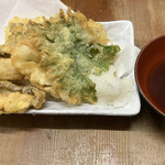 魚まさ - はもの天ぷら