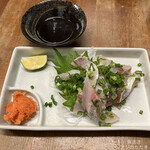 魚まさ - アジのタタキ