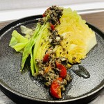 steamed anchovy cabbage
