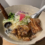 貝出汁沖縄そばキセキ - 