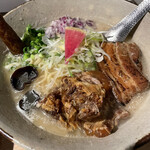 貝出汁沖縄そばキセキ - 