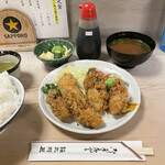 大衆割烹 三州屋 - カキフライ定食