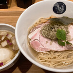 中華そば TORIKO - 味玉塩つけ麺1200円