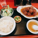 蘭蘭 - 肉団子定食