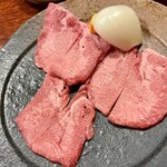 焼肉うえば - 塩タンの一人前