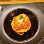 Lino - 牡蠣のアラビアータ