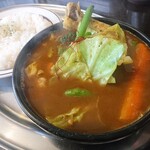 JUNTARA CURRY - チキンスープカレー(1050円)