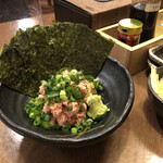 食宴和 - ネギトロ。海苔巻きなのが良かったです♪