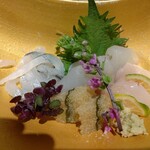 神楽坂 鮨 きもと - 造り。