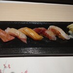 神楽坂 鮨 きもと - 握り5貫。