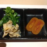 神楽坂 鮨 きもと - 先付け。