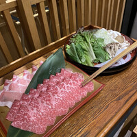 しゃぶしゃぶ　すき鍋　おもき 銀座店 - 