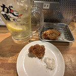 骨付鳥、からあげ、ハイボール がブリチキン。 - 