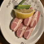 七輪焼肉 楽しいら - 豚カルビ