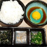 肉。ときどき米 - 肉米特製TKG(玉子かけごはん)・４２９円