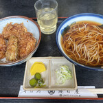 Asahiya - 鶏天丼セット　980円