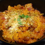 ジラソーレ リッコ - トリッパと和牛ホルモンのトマト煮込み