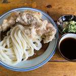 手打うどん 麦蔵 - 『かしわざる』740円