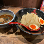 三田製麺所 - つけ麺 小 850円　味玉 100円