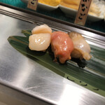 Sushi Uogashi Nihonichi - 貝3貫セット