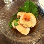 金町製麺 - 自家製あん肝ポン酢