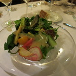 ウシマル - 地場野菜のサラダ
