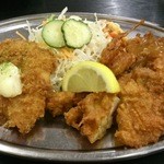 ハイライト食堂 - 再訪：ミックスフライ定食