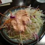 Soup　Curry　SAMURAI. - サラダです。