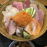 博多 よし魚 - 海鮮丼1,480円