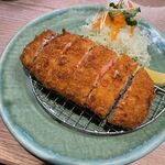 かつ銀 - かねさ一本めんたいこロースかつ定食　2266円