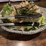 魚酔 - 大根サラダ