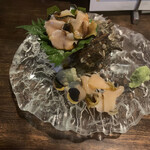 魚酔 - サザエのお刺身