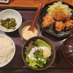 博多もつ鍋 やまや - チキン南蛮定食