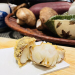 銀座天ぷらよしたけ - 津南のしいたけ