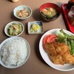 Tokiwa Shokudou - サワラのフライ定食【2023.3】