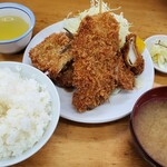 とんかつ いちよし - ミックス定食