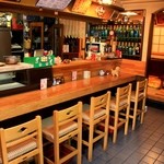 味道楽 なかえ - 1階　カウンター席